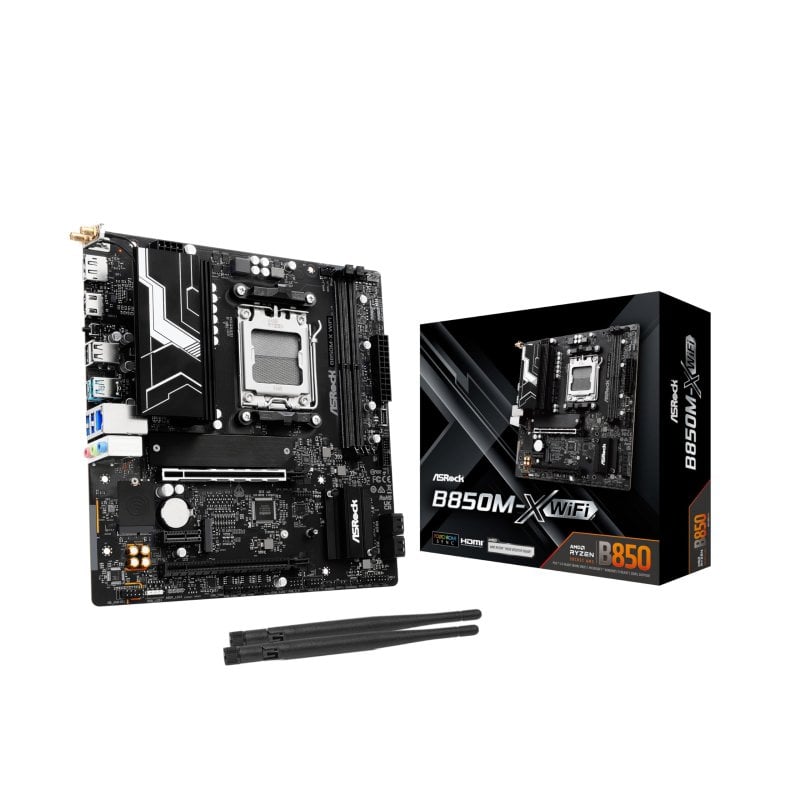 ASRock  B860 Micro ATX LGA 1851 B860M-X WiFi 32 WiFi 