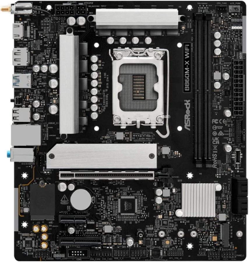ASRock  B860 Micro ATX LGA 1851 B860M-X WiFi 32 WiFi image 2