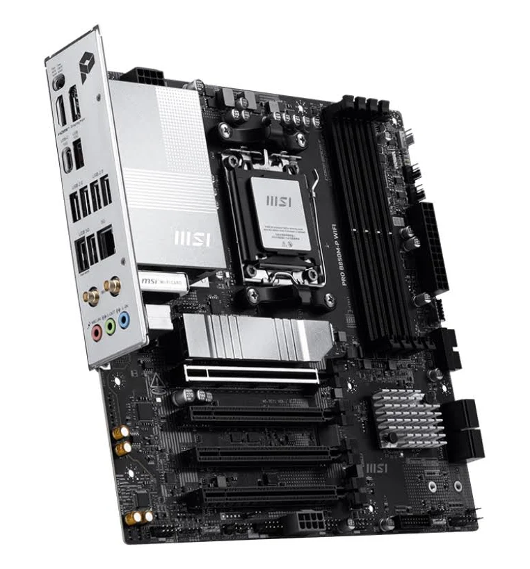 MSI PRO B850M-P WIFI AMD B850micro ATX WiFi 7RGB image 5