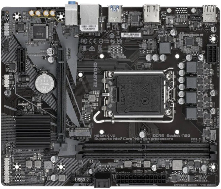 GIGABYTE H610M K V2 Intel image 4