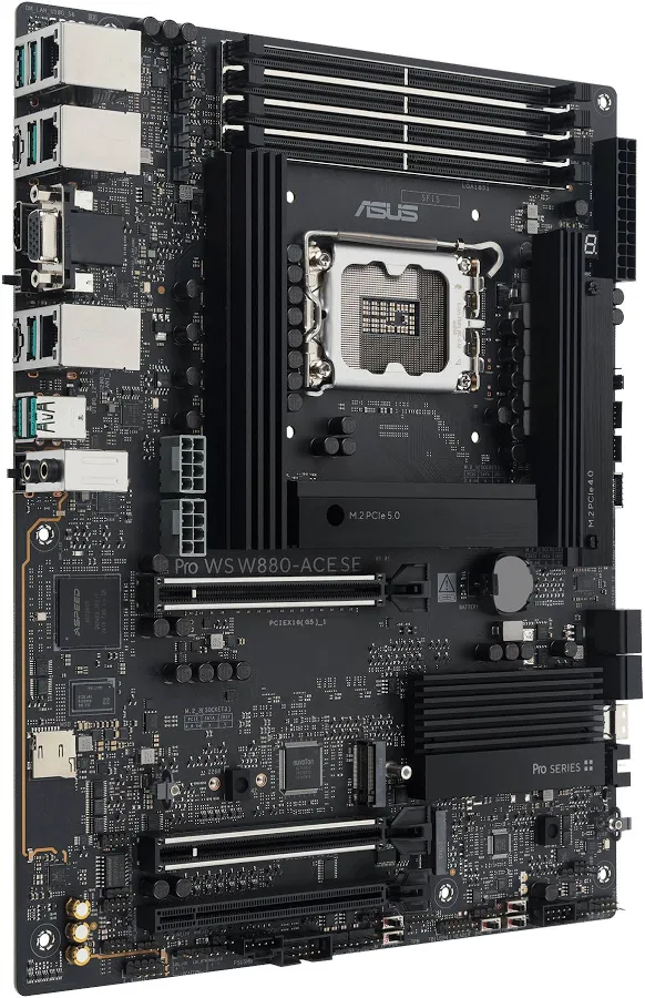 ASUS PRO WS W880-ACE SE Intel LGA 1851 ATX -SDRAM 256 Go image 3
