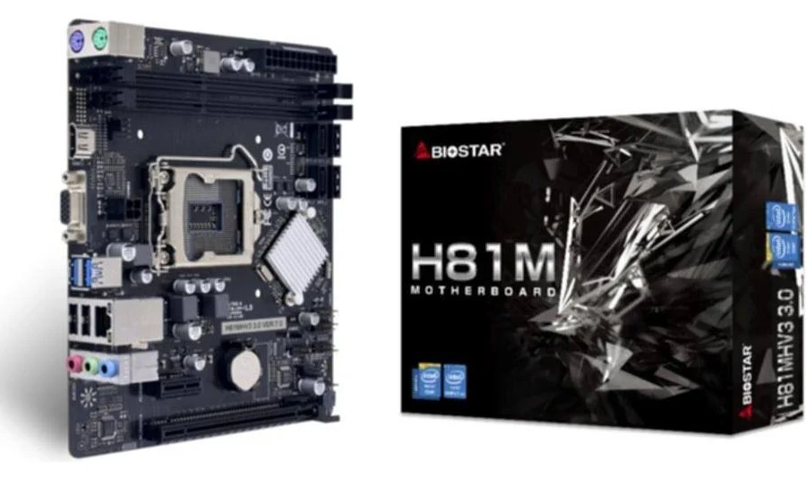 Biostar H81MHV3 30 Intel H81 LGA 1150 DDR3 Micro ATX image 4