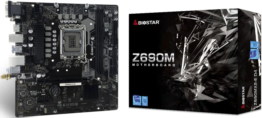 Biostar Z690MX2-E D4 Intel Z690 Micro ATX image 4