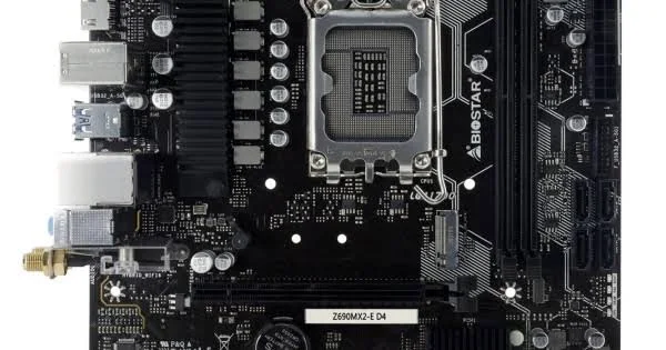 Biostar Z690MX2-E D4 Intel Z690 Micro ATX image 5