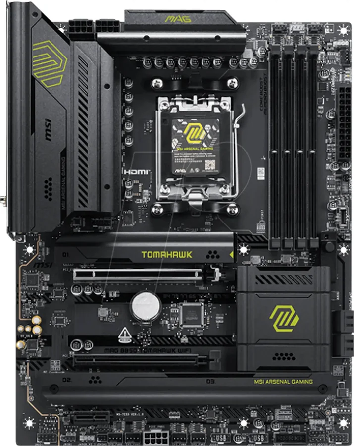 MSI MAG B850 TOMAHAWK WIFI B850 ATX WiFi 7 5G image 2