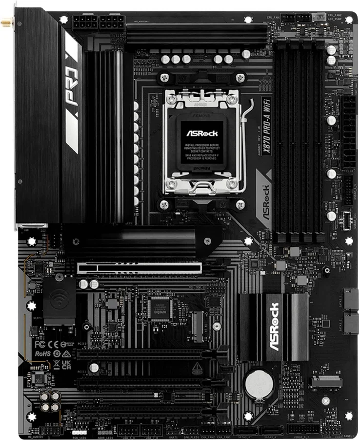 ASRock X870 Pro-A WiFi X870 ATX WiFi 7 image 2