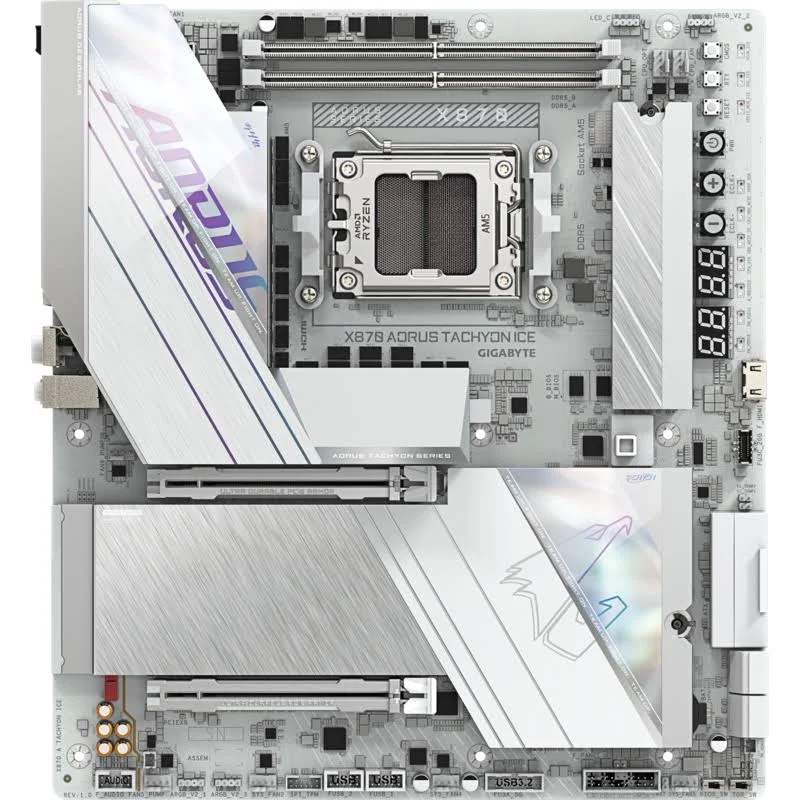 GIGABYTE X870 AORUS TACHYON ICE X870 E-ATX WiFi 7 image 1