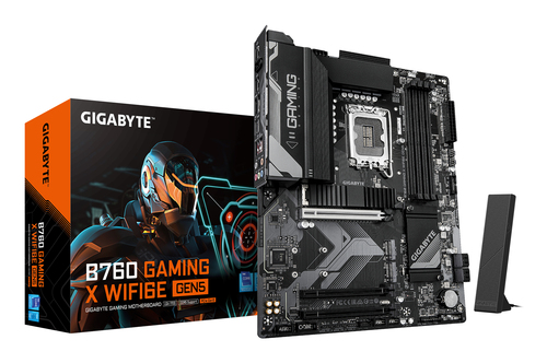 GIGABYTE B760 GAMING X Intel B760 LGA1700ATX WiFi 6E Gen540 RGB 