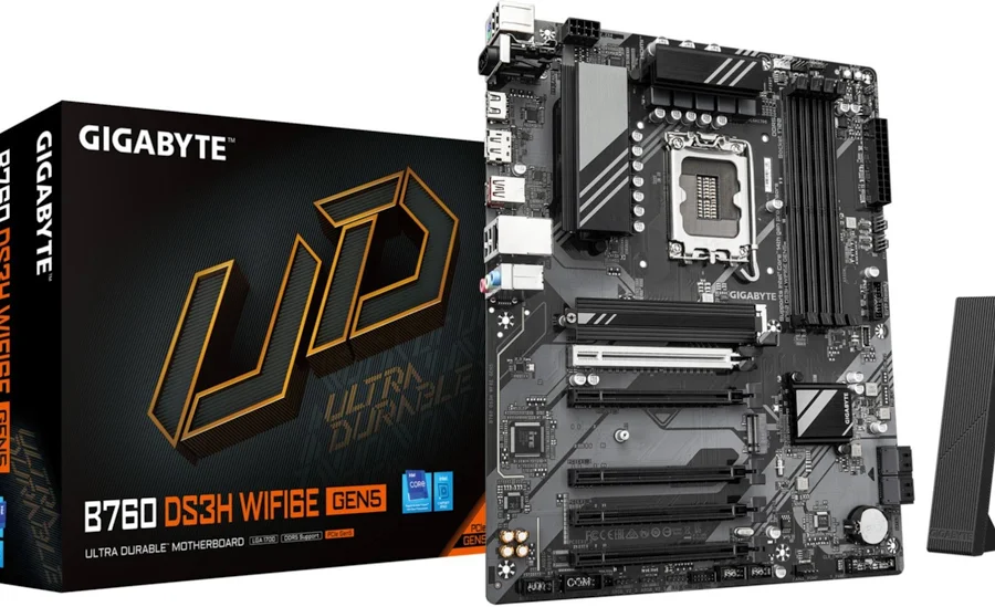 GIGABYTE B760 DS3H WIFI6E Intel B760 LGA1700ATX WiFi 6E RGB image 2