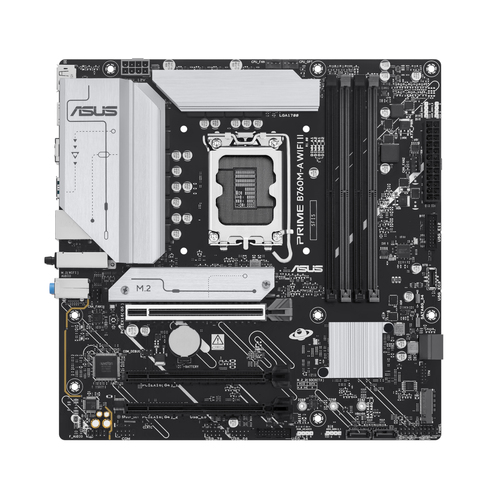 ASUS PRIME B760M-A WIFI II Intel B760 LGA1700 Micro ATX WiFi 6E 