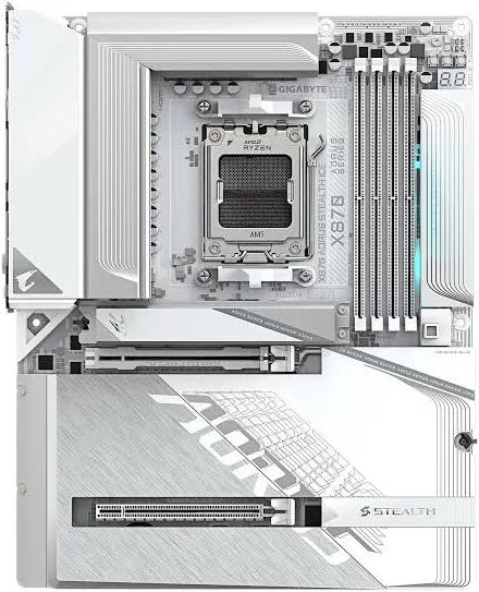 GIGABYTE X870 AORUS STEALTH X870 ATX WiFi 7RGB image 5