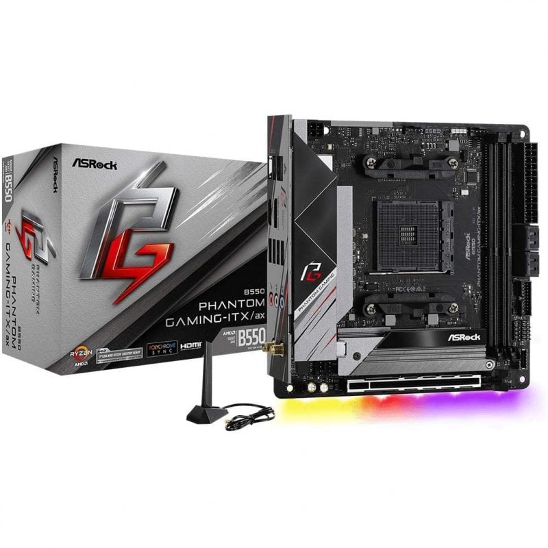 ASRock B550 Phantom Gaming-ITX/AX 