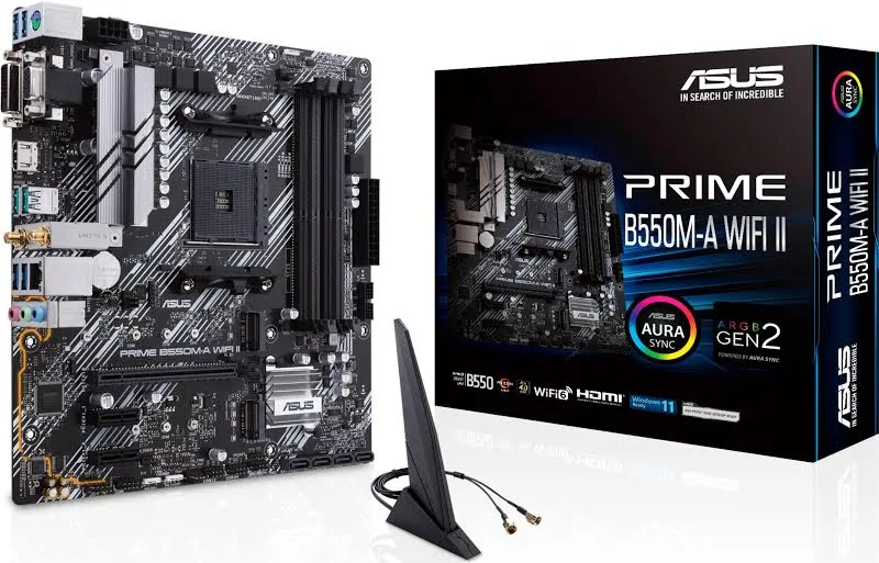 ASUS PRIME B550M-A WIFI II image 2
