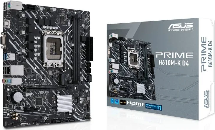 ASUS PRIME H610M-K D4 image 2