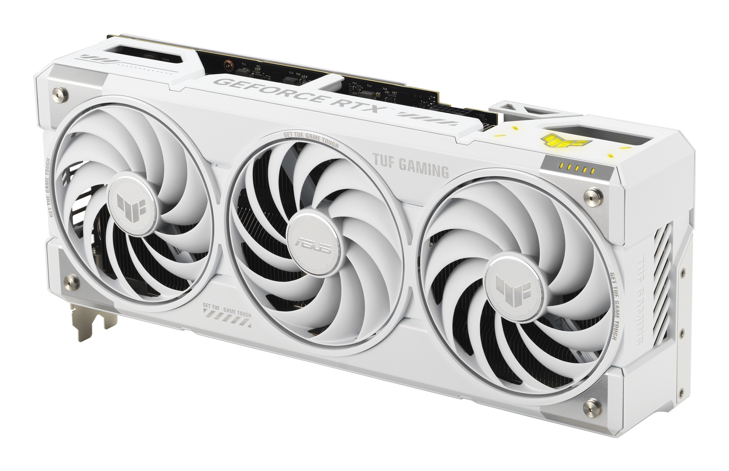 asus GeForce RTX 5070 Ti TUF BTF OC WHITE Edition image 2