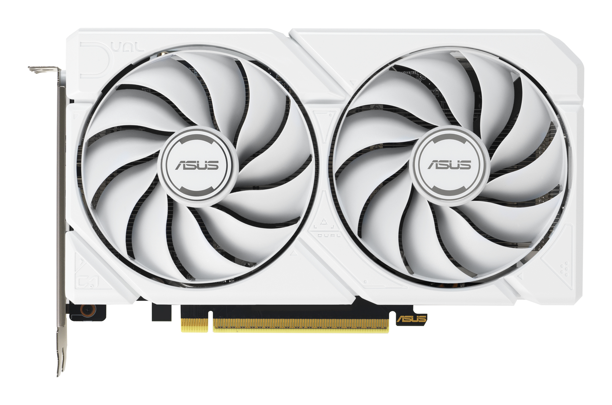 asus Radeon RX 9060 XT DUAL White Edition 16Go image 1