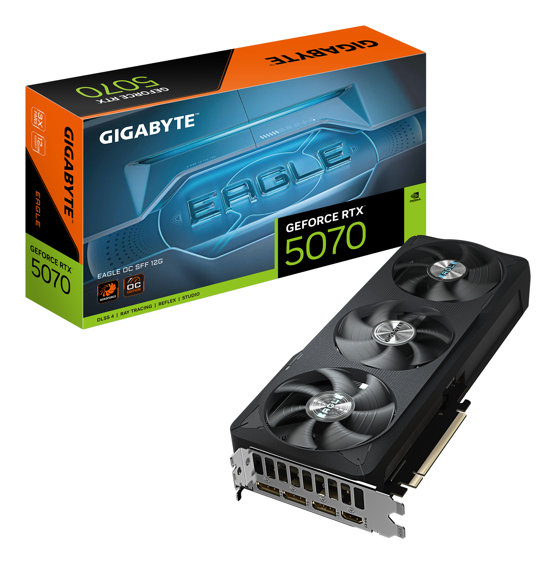 gigabyte GeForce RTX 5070 EAGLE OC SFF 12G image 1