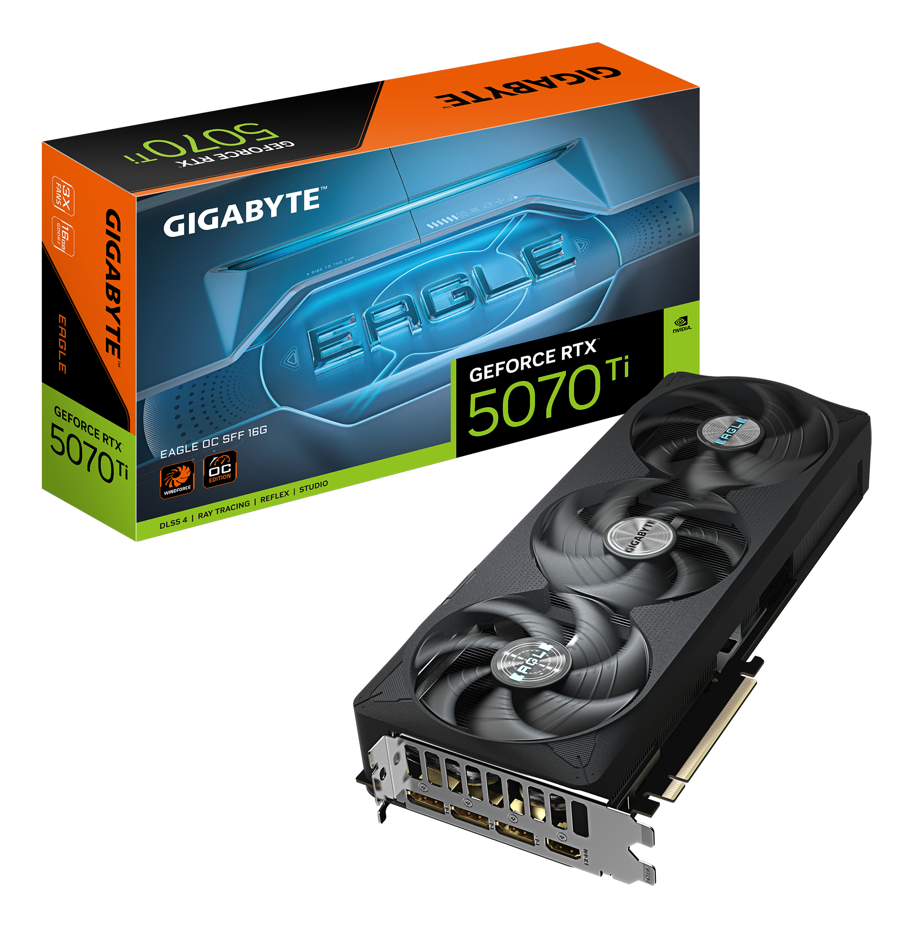 gigabyte GeForce RTX 5070 Ti EAGLE OC SFF 16G image 1