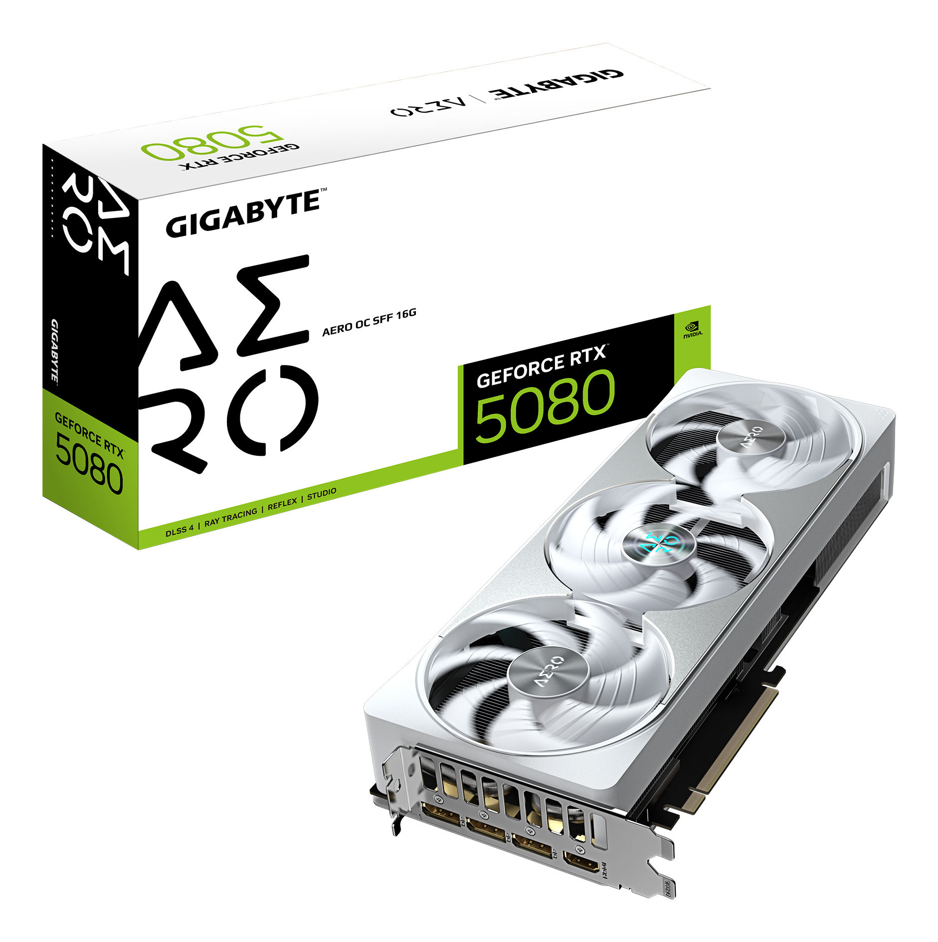gigabyte GeForce RTX 5080 AERO OC SFF 16G image 1