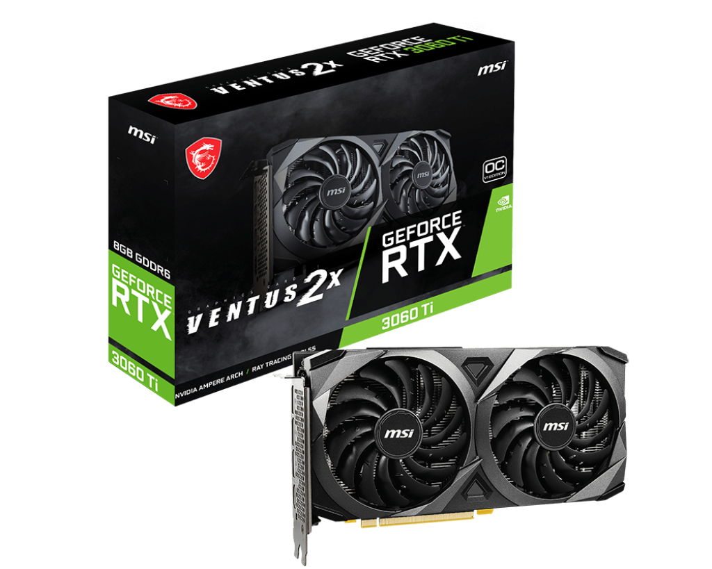 msi GeForce RTX 3060 Ti VENTUS 2X 8GD6X OC 8GB GDDR6X image 5