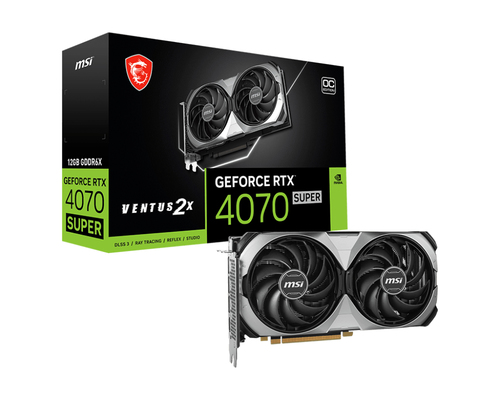 msi GeForce RTX 4070 SUPER VENTUS 2X OC 12 Go GDDR6X DLSS3