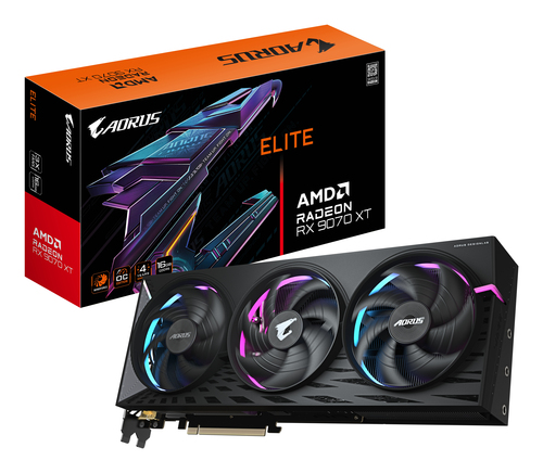 gigabyte Radeon RX 9070 XT ELITE 16GB GDDR6