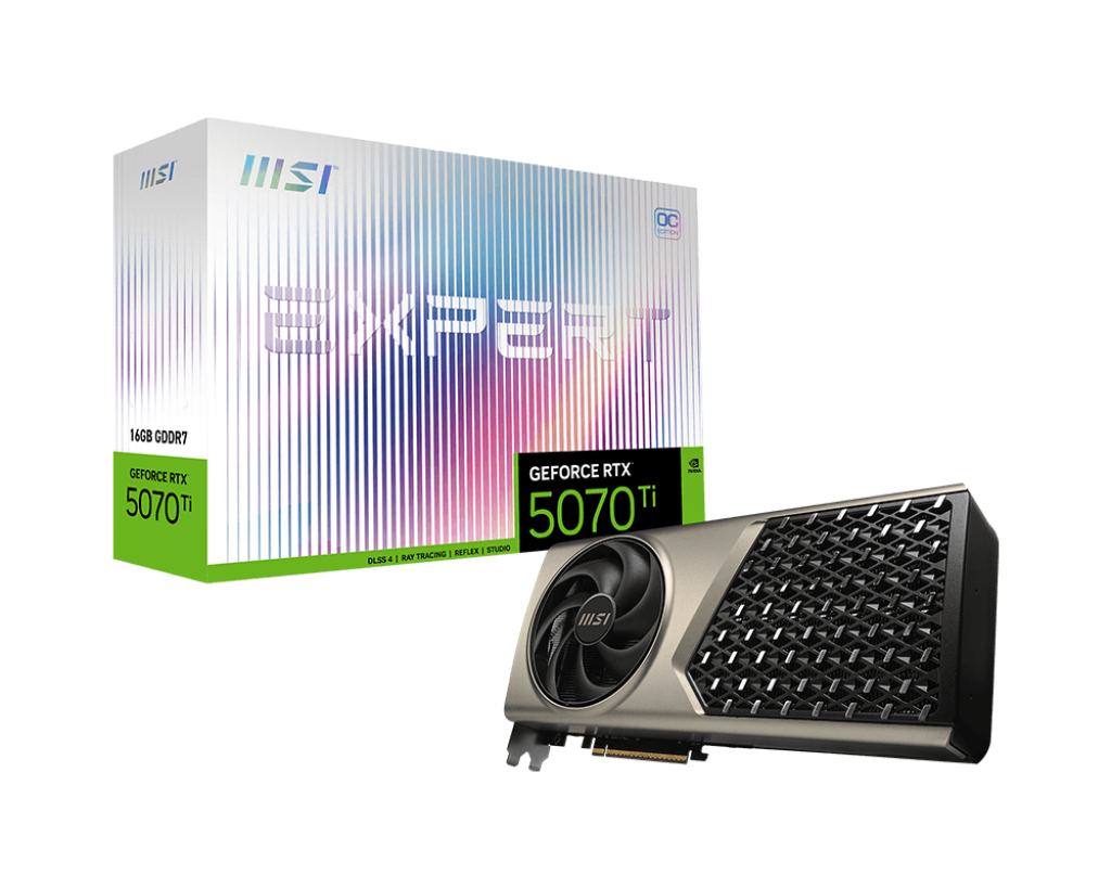 msi Expert GeForce RTX 5070 Ti OC 16 Go GDDR7 Reflex 2 RTX image 1