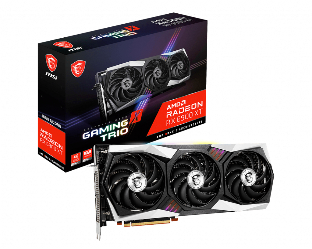 msi AMD Radeon RX 6900 XT GAMING X TRIO 16 Go GDDR6 image 1