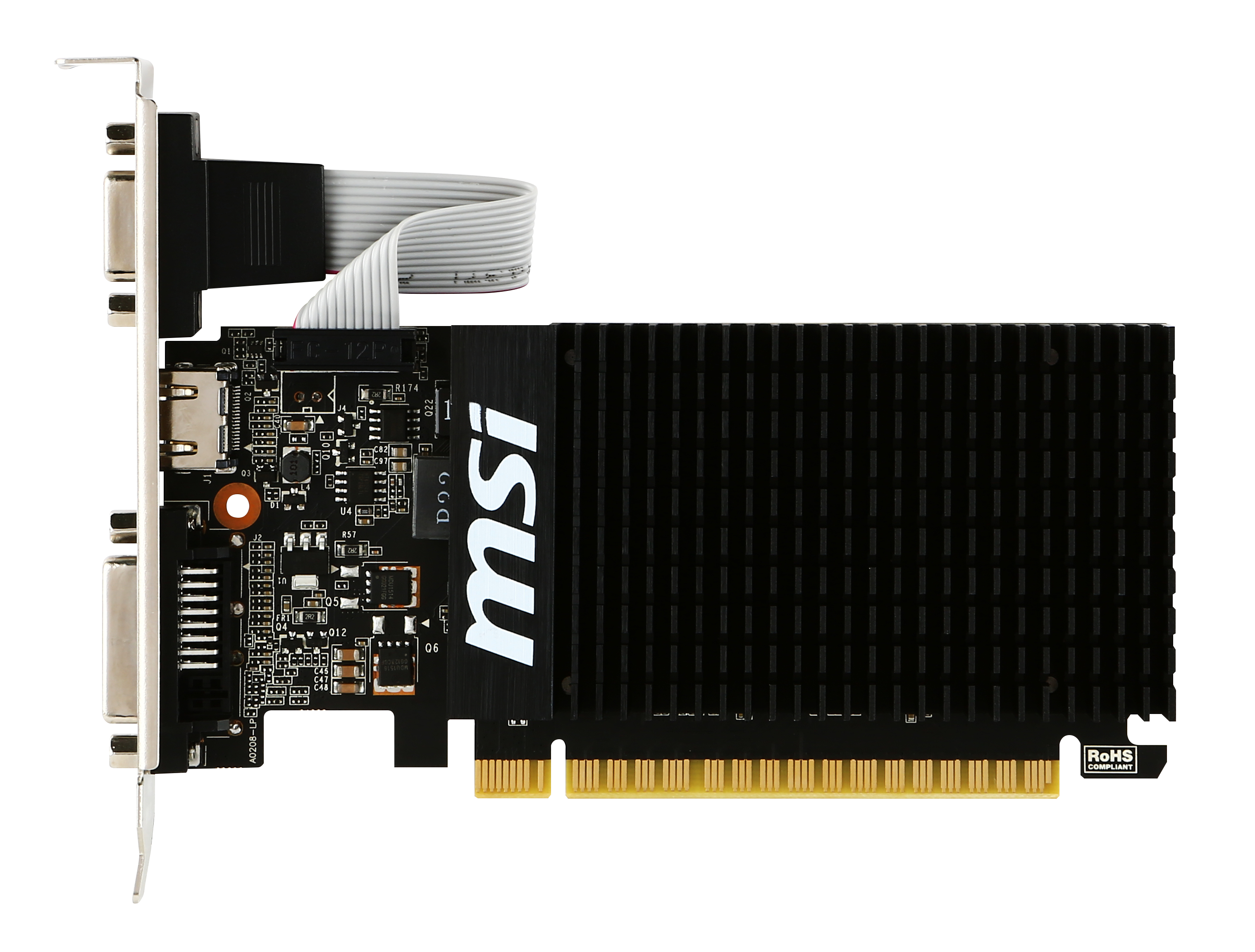 msi GeForce GT710 2 Go DDR3 profil bas image 4