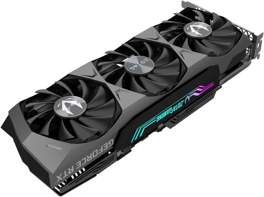 Zotac Gaming Geforce RTX 3080 TRINITY OC LHR 12 Go GDDR6X image 1