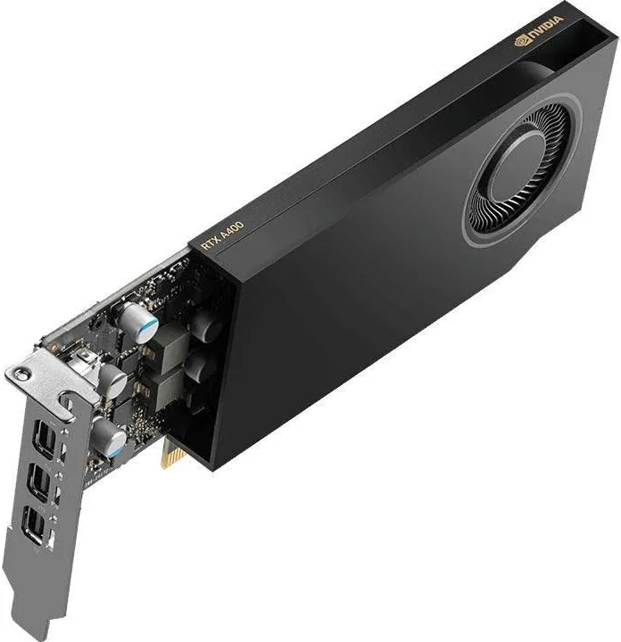 PNY RTX A400 4GB GDDR6 PCI Express x8 Low Profile image 4