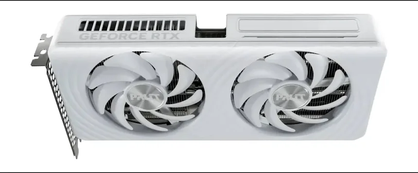 Palit GeForce RTX 5060 OC WHITE 8GB image 1