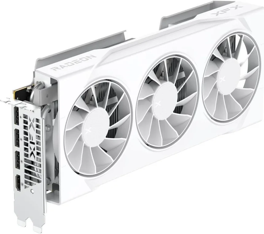 XFX RX 9070 SWIFT OC 16GB GDDR6 White image 2