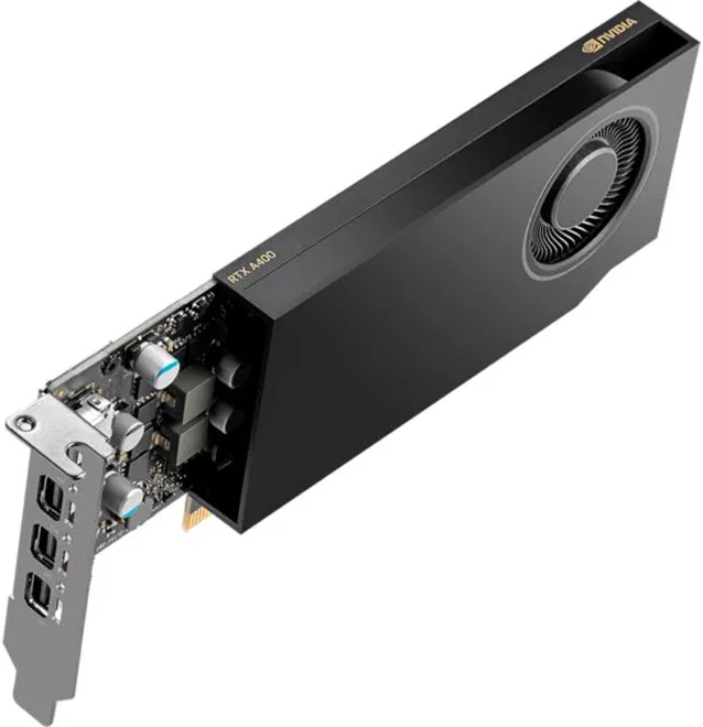 PNY VCNRTXA400-SB RTX A400 4GB GDDR6 PCI Express x8 4.0