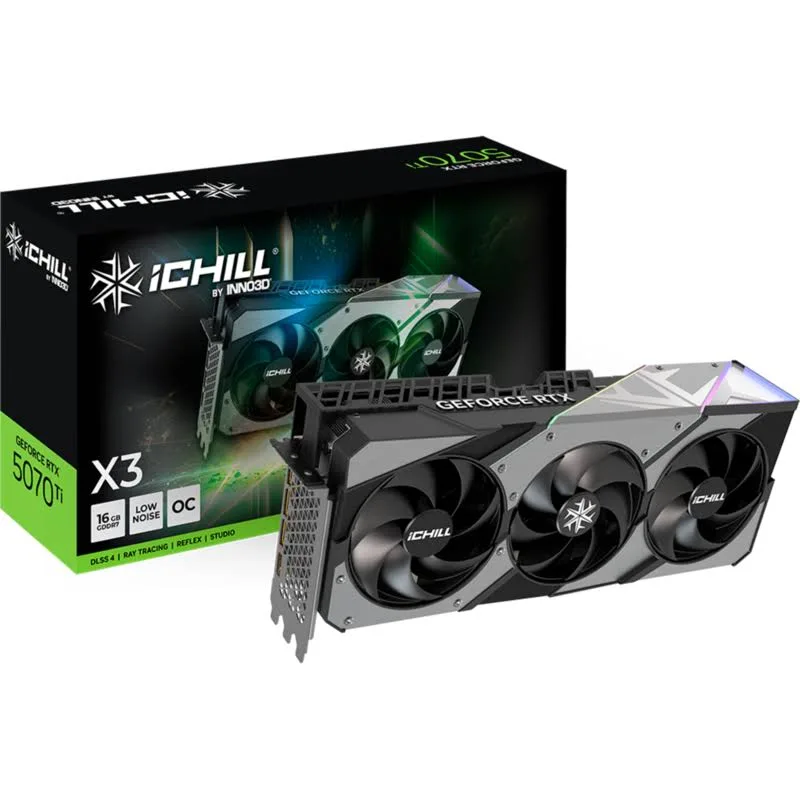 INNO3D GeForce RTX 5070 Ti iChill X3 16GB GDDR7 Reflex 2 RTX 