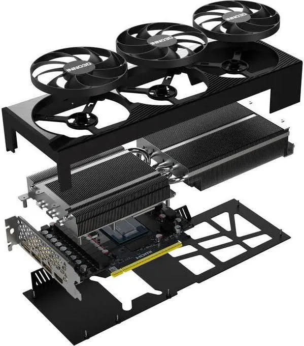 INNO3D GeForce RTX 5080 X3 OC 16 Go GDDR7 Reflex 2 RTX  image 3