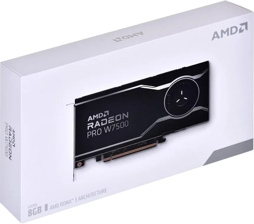 AMD AMD Radeon Pro W7500 8 Go GDDR6 image 2