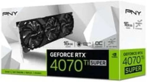 PNY GeForce RTX 4070 Ti SUPER VERTO OC triple ventilateur 16 Go GDDR6X DLSS3 image 1