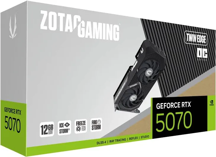 Zotac GeForce RTX 5070 Twin Edge OC  image 1