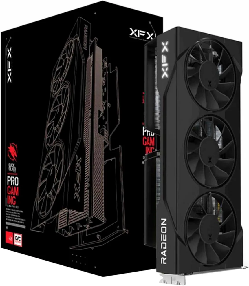 XFX Radeon RX 9060 XT Swift OC Triple Fan 
