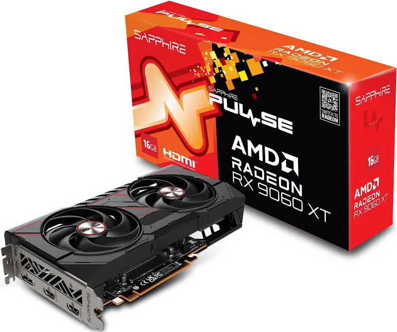 Sapphire Radeon RX 9060 XT PULSE 16GB  image 1