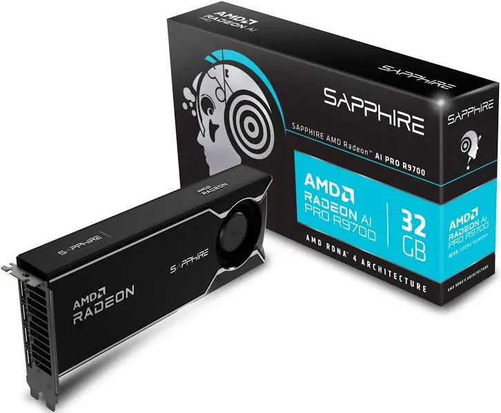 Sapphire Radeon PRO R9700 32 Go  image 1