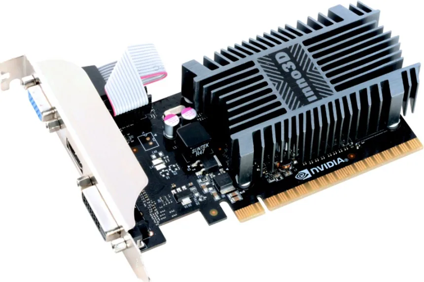 INNO3D N710-1SDV-E3BX NVIDIA GeForce GT 710 2 Go GDDR3 image 1