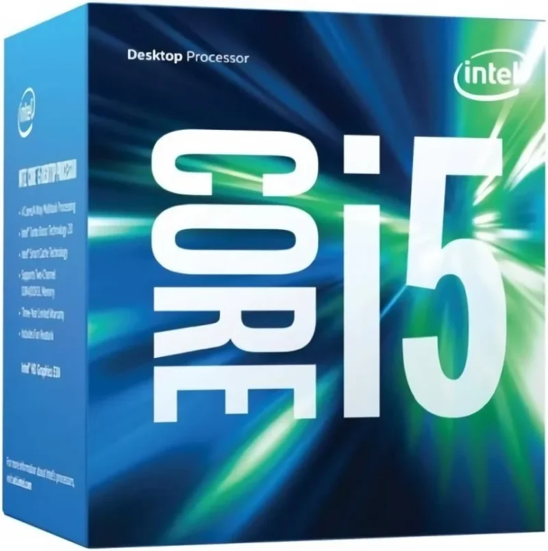 Intel Skylake Processeur Core i5-6500 / 3.2 GHz (Turbo Boost 3.6 GHz) 4 coeurs 6Mo Cache Socket Socket 1151 (BX80662I56500) - processeur vue principale