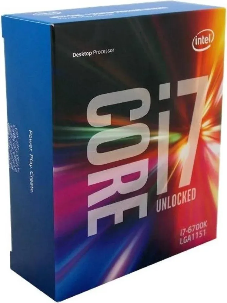 Processeur Intel Core i7 6700 K à 4 GHz - processeur vue principale