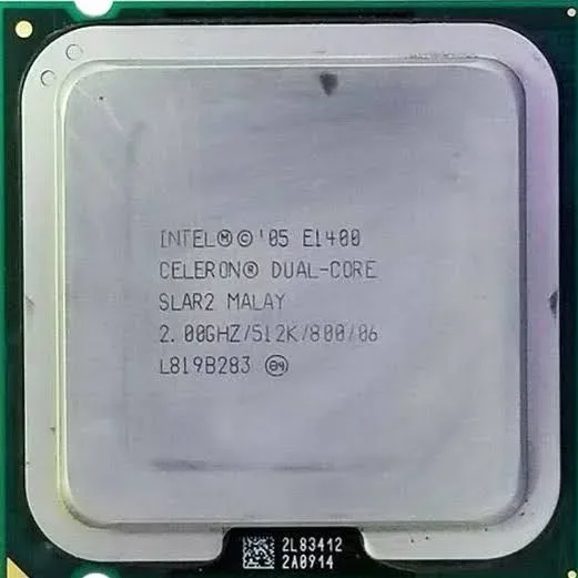 Processeur Intel Celeron D E1400 2.00GHz SLAR2 LGA775 0.512Mo - vue 3