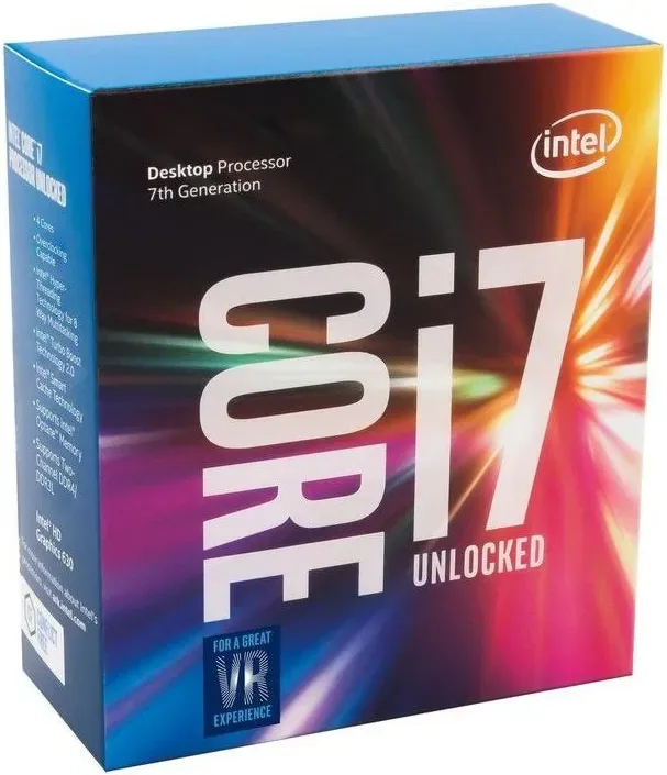 Intel Core I7-7700K 4.2GHz BOX - processeur vue principale