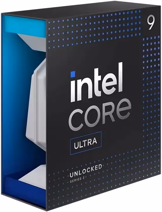 Processeur Intel Core Ultra 9 285 IA intégrée 24 cœurs 1,9/5,6 GHz Box - processeur vue principale