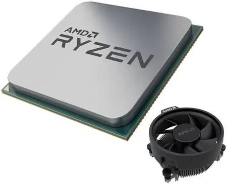 Processeur AMD Ryzen 5 4500 6 Cœurs 3,6 GHz 7 nm Socket AM4 Box - processeur vue principale