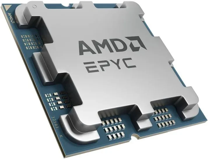 Processeur AMD EPYC 4345P 8 Cœurs 3,8 GHz Base 5,5 GHz Turbo Socket AM5 - processeur vue principale